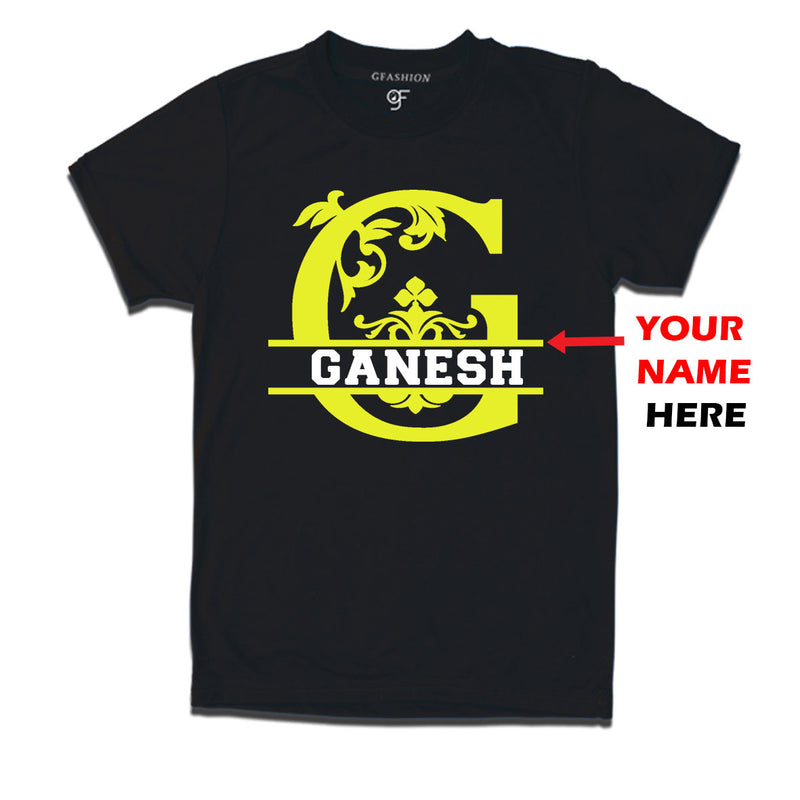 Initial G with name t shirts for kids and adults