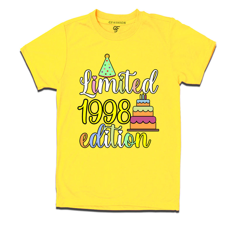 limited 1998 edition birthday t-shirts