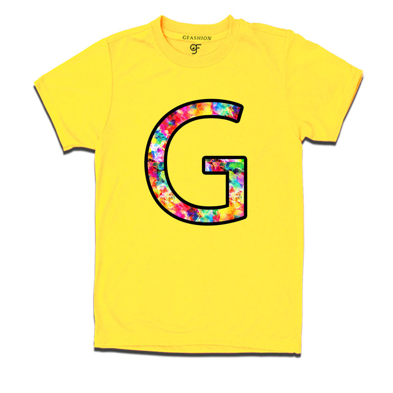 Initial G t shirts for kids and adults