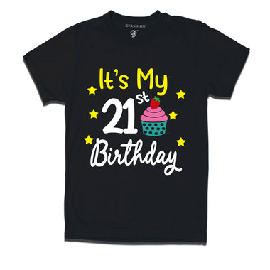 it's my 21st birthday tshirts for boy and girls