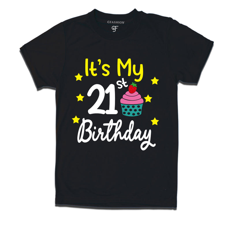 it's my 21st birthday tshirts for boy and girls