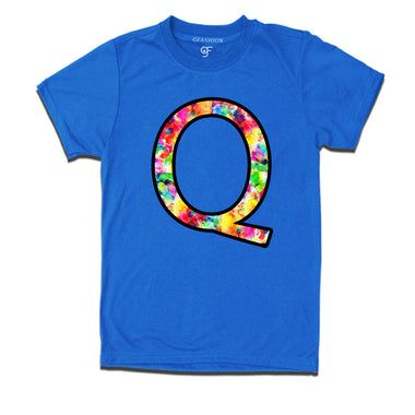 Initial Q t shirts for kids and adults
