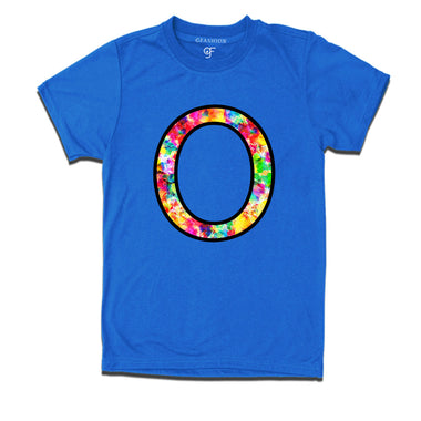 Initial O t shirts for kids and adults