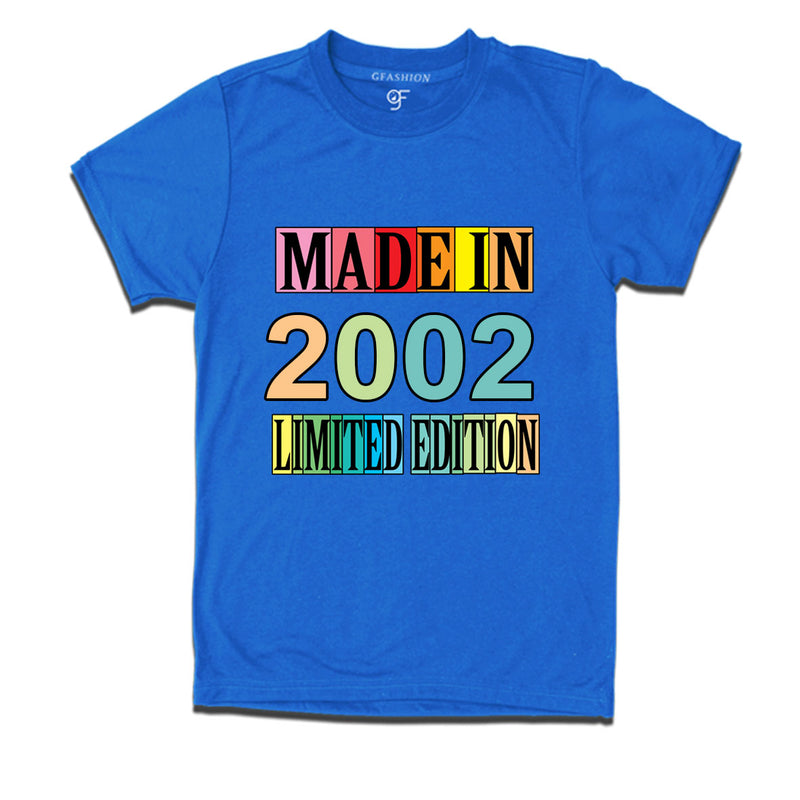 Made in 2002 Limited Edition t shirts