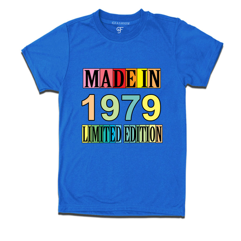 Made in 1979 Limited Edition t shirts