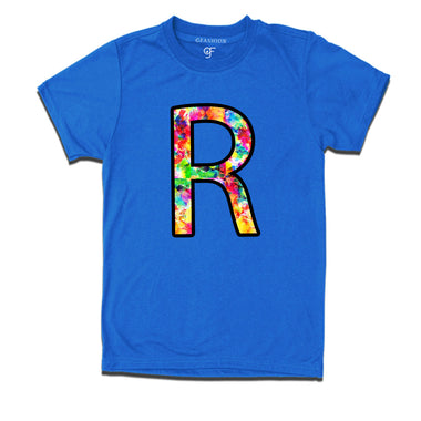 Initial R t shirts for kids and adults