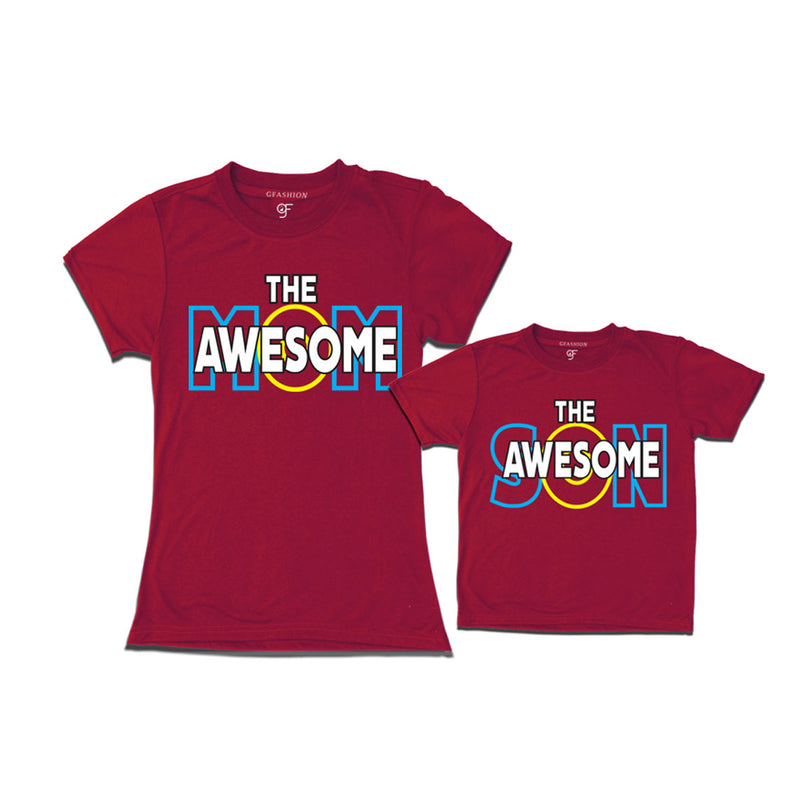 AWESOME MOM AND SON SIMILAR T SHIRTS