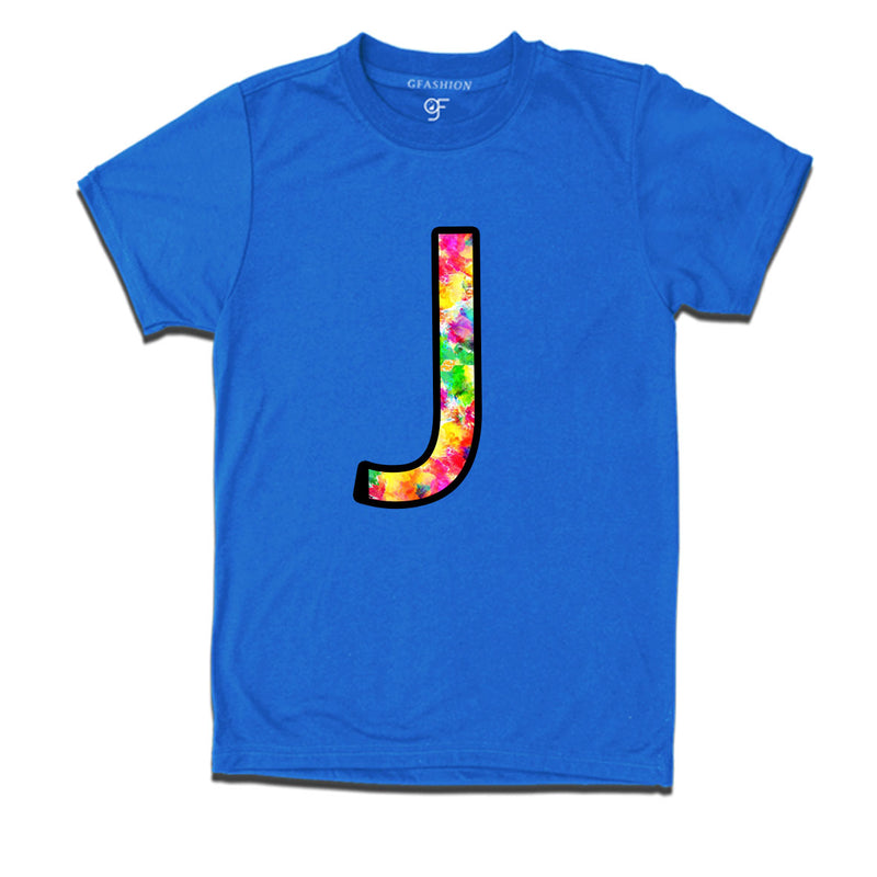 Initial J t shirts for kids and adults