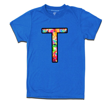 Initial T t shirts for kids and adults