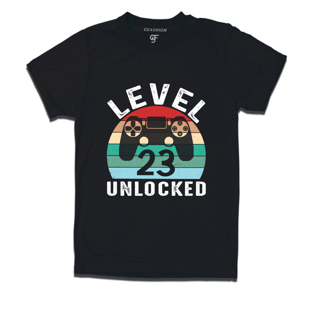 level 23 unlocked cotton tshirts for boys and girls