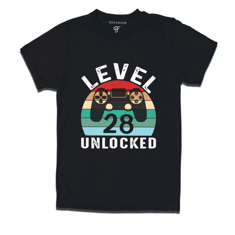 level 28 unlocked cotton tshirts for boys and girls