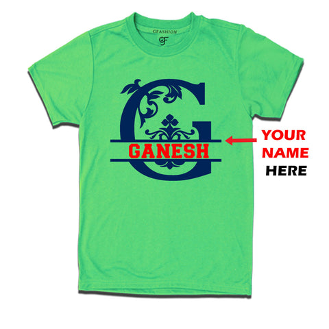 Initial G with name t shirts for kids and adults