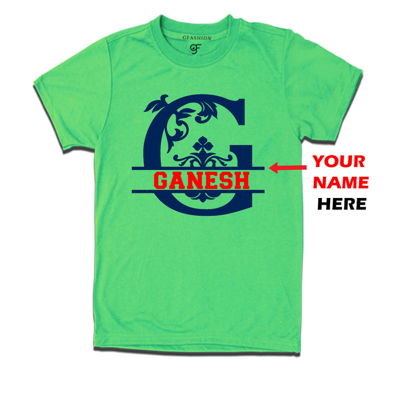 Initial G with name t shirts for kids and adults