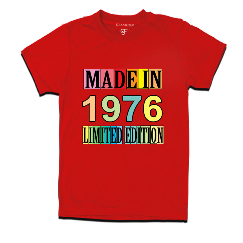 Made in 1976 Limited Edition t shirts