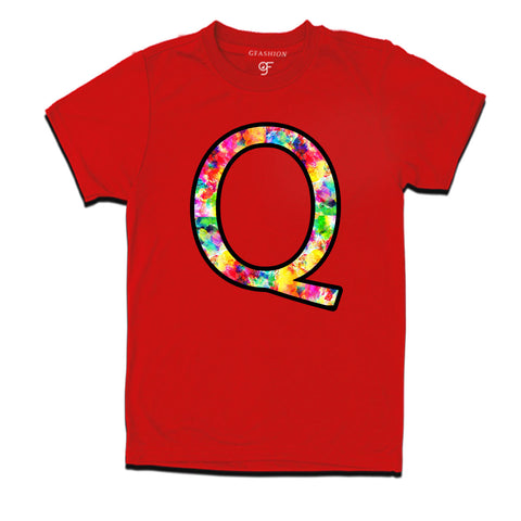 Initial Q t shirts for kids and adults