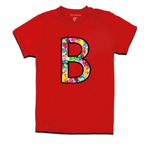 Initial B t shirts for kids and adults