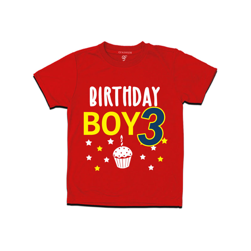 Birthday boy t shirts for 3rd year