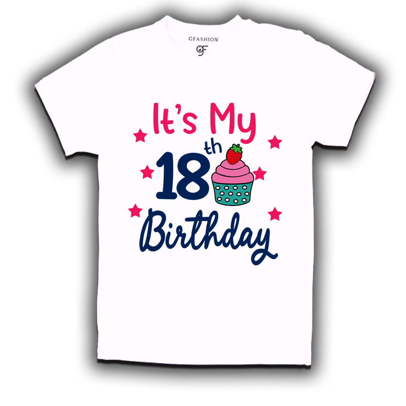 it's my 18th birthday tshirts for boy and girls