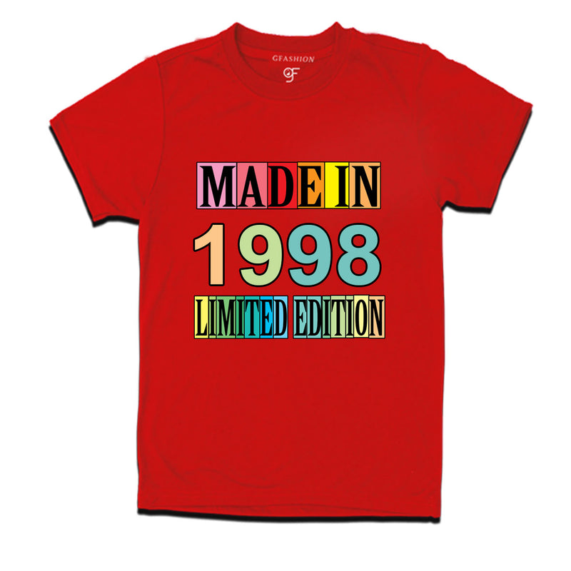 Made in 1998 Limited Edition t shirts