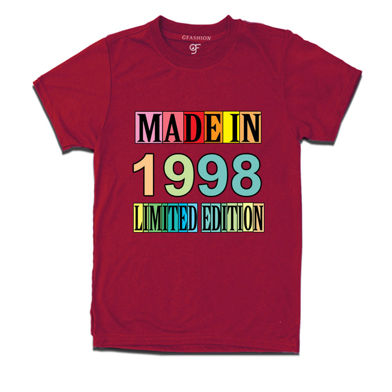 Made in 1998 Limited Edition t shirts