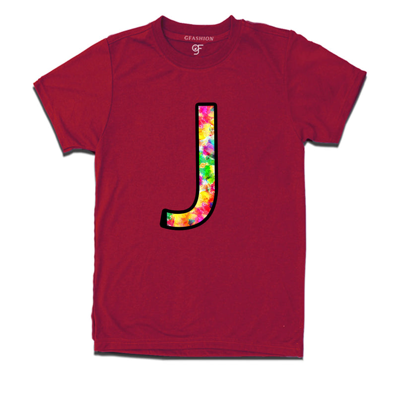 Initial J t shirts for kids and adults