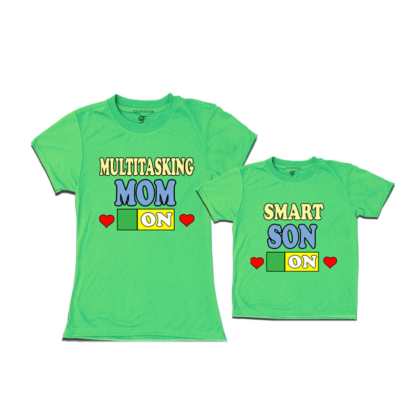 MULTITASKING MOM SMART SON ON COMBO T SHIRTS