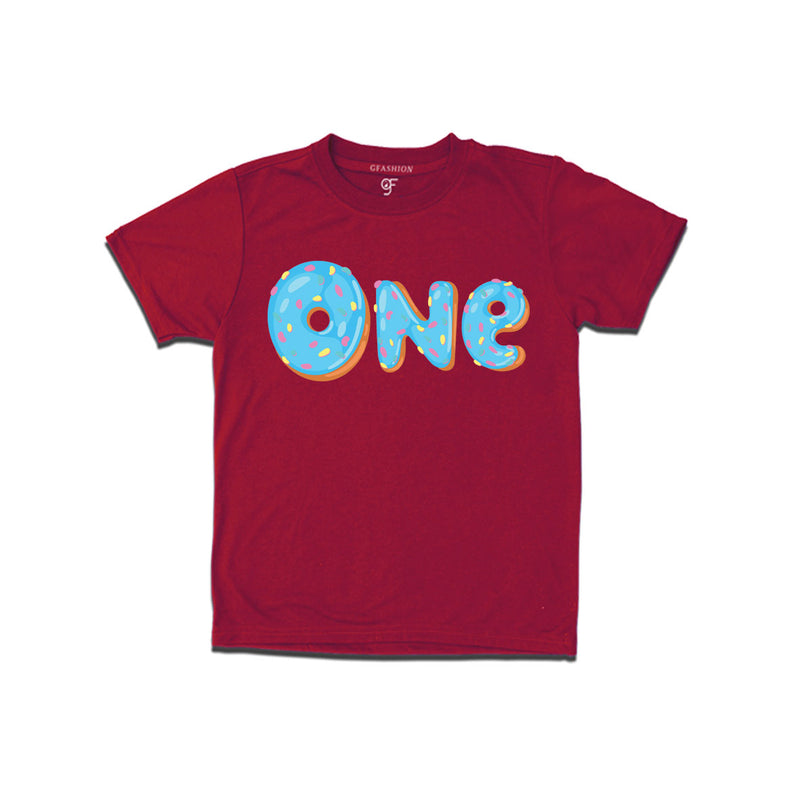 Donut Birthday boy t shirts for 1st birthday