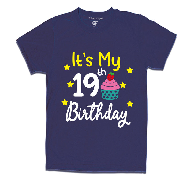 it's my 19th birthday tshirts for boy and girls