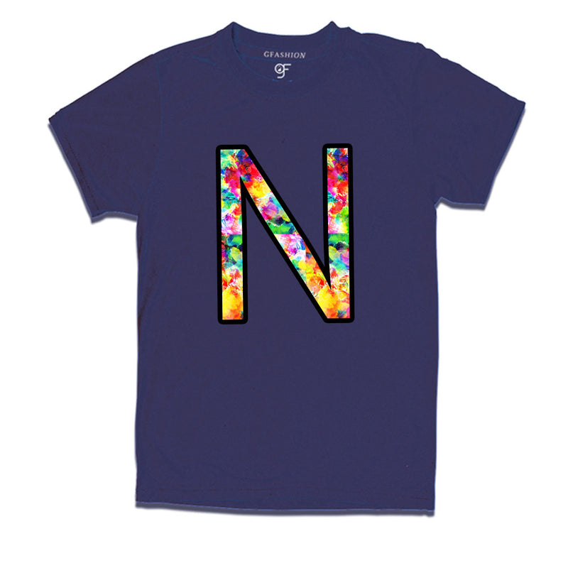 Initial N t shirts for kids and adults