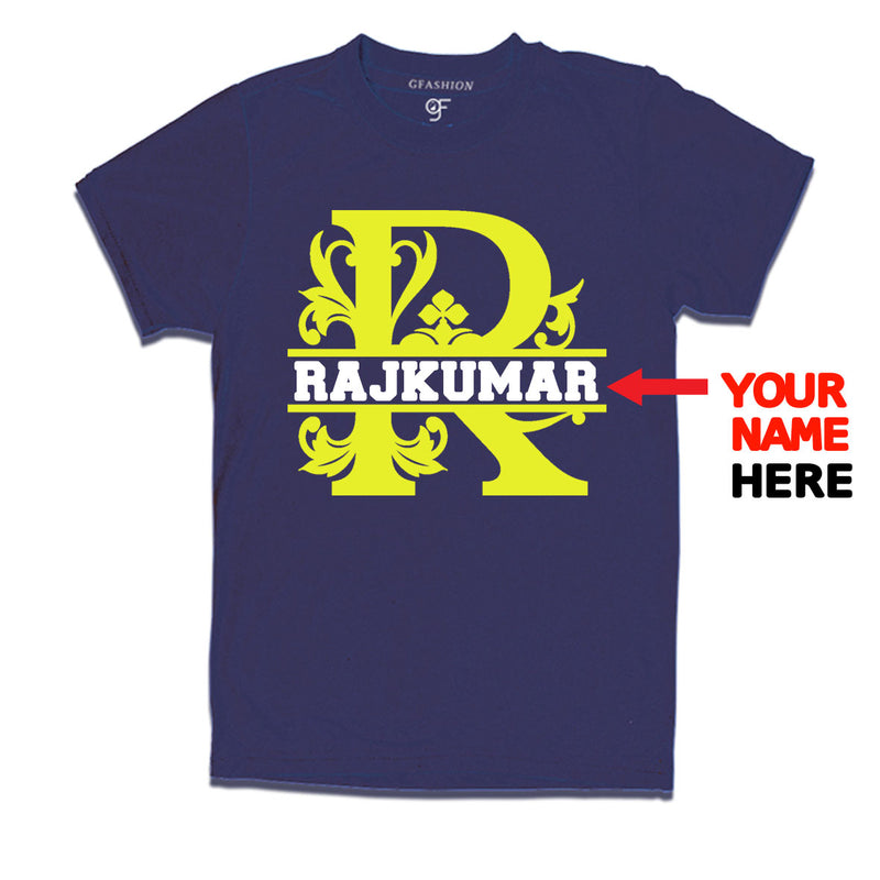 Initial R with name t shirts for kids and adults
