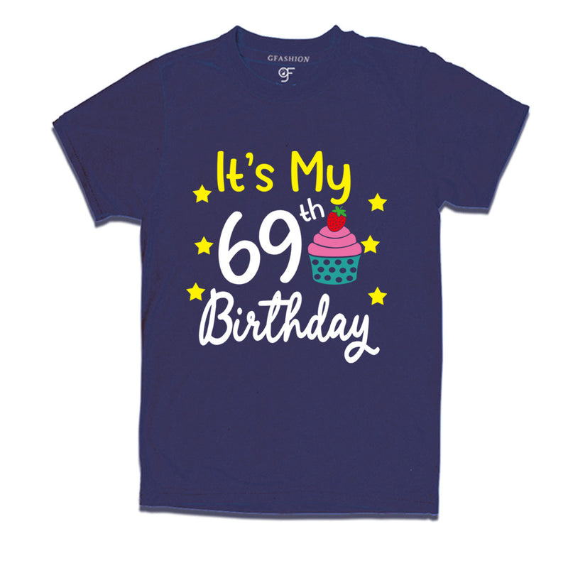 it's my 69th birthday tshirts for men's and women's