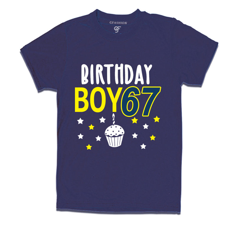 Birthday boy t shirts for 67th year