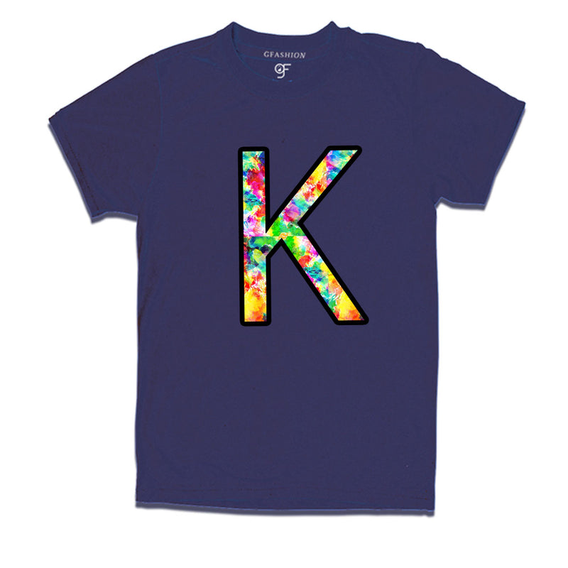 Initial K t shirts for kids and adults