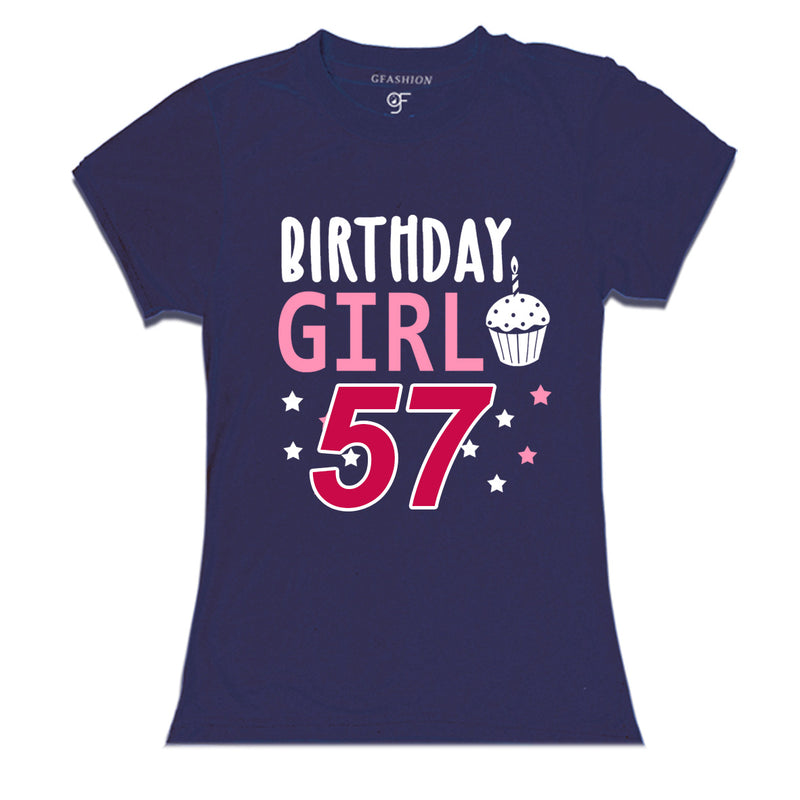 Birthday Girl t shirts for 57th year