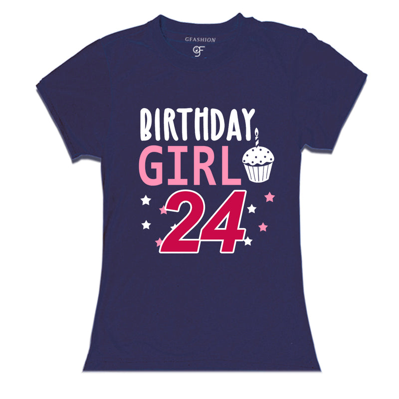 Birthday Girl t shirts for 24th year