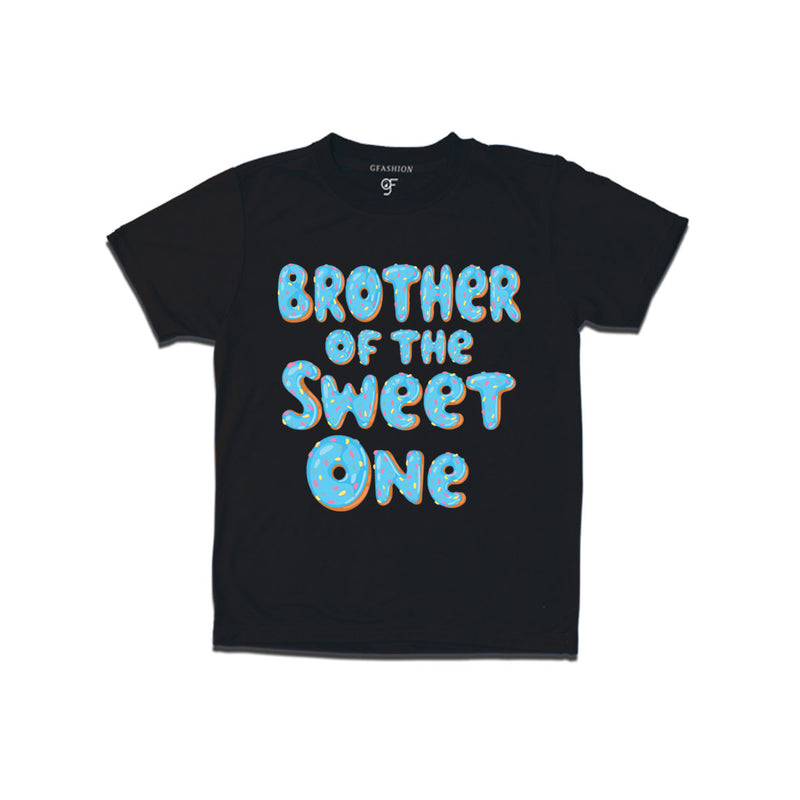 Brother of the sweet one Donut boys t shirt