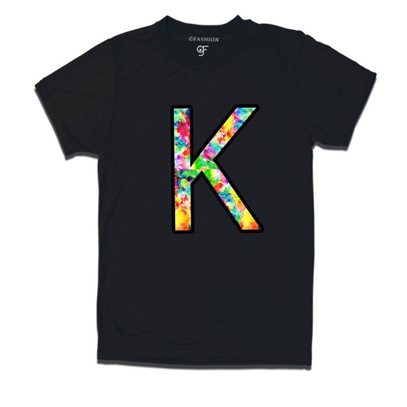 Initial K t shirts for kids and adults