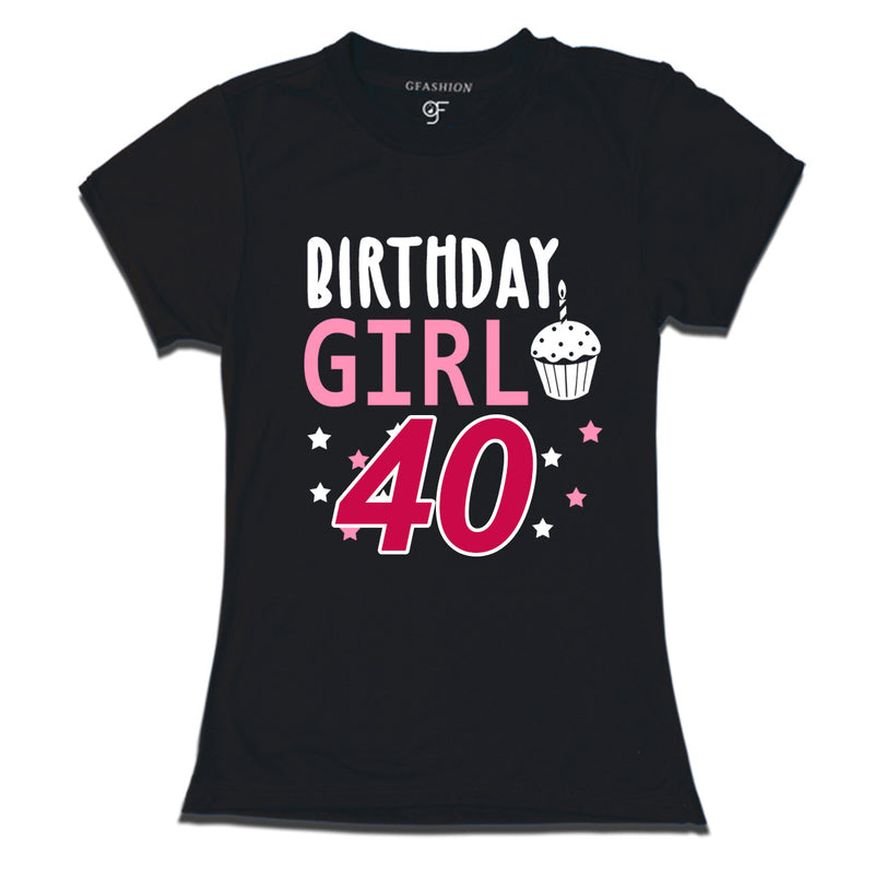 Birthday Girl t shirts for 40th year