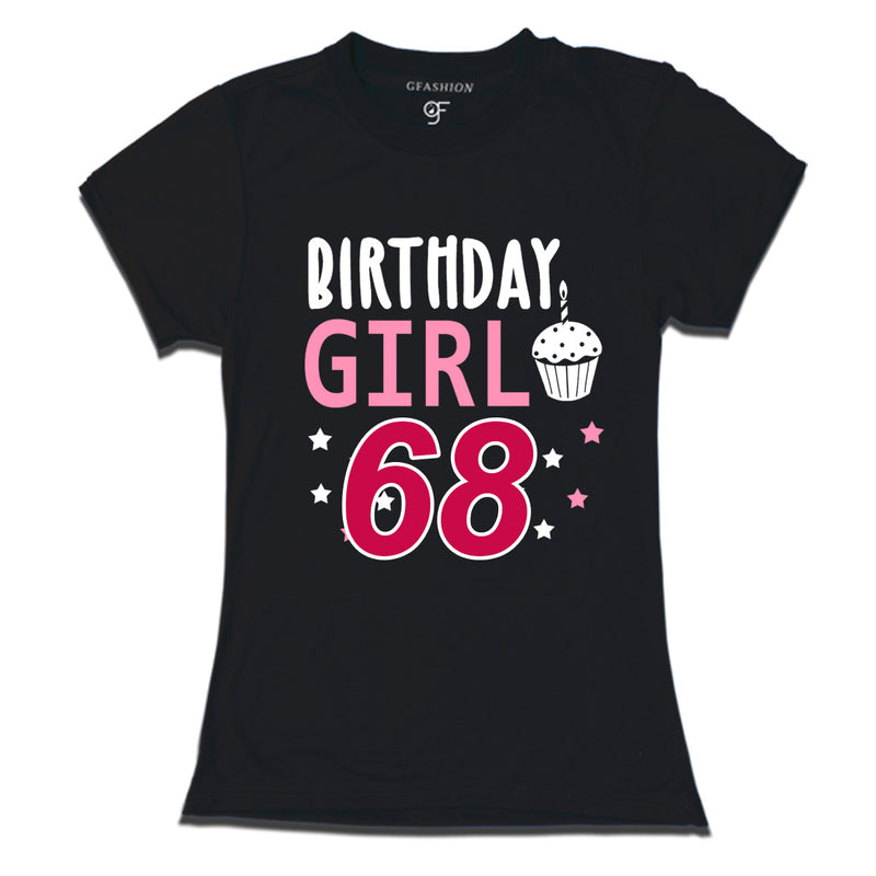 Birthday Girl t shirts for 68th year