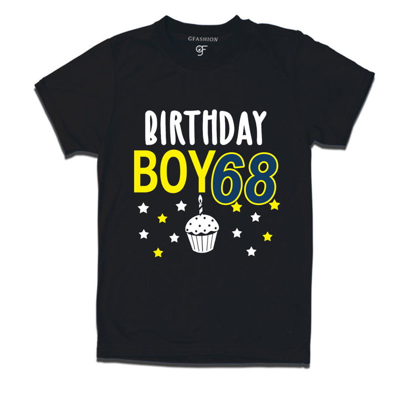 Birthday boy t shirts for 68th year