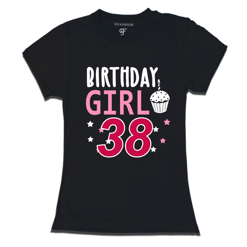 Birthday Girl t shirts for 38th year