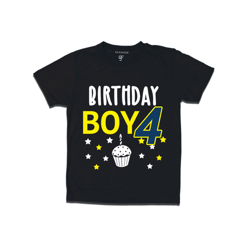 Birthday boy t shirts for 4th year