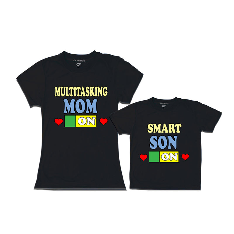 MULTITASKING MOM SMART SON ON COMBO T SHIRTS