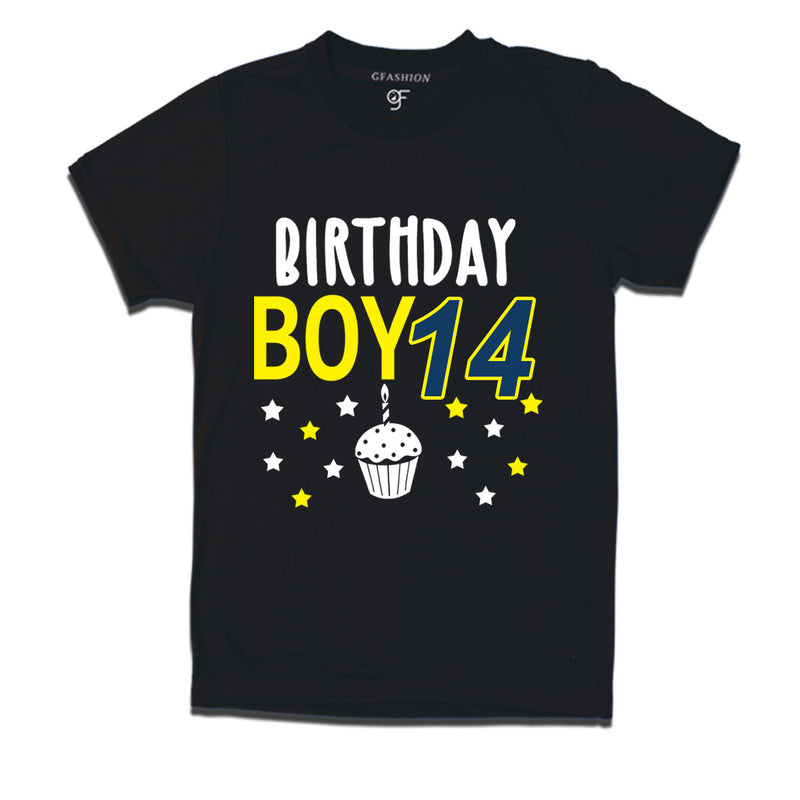 Birthday boy t shirts for 14th year