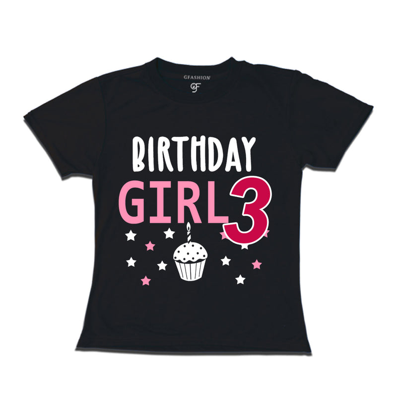 Birthday Girl t shirts for 3rd year