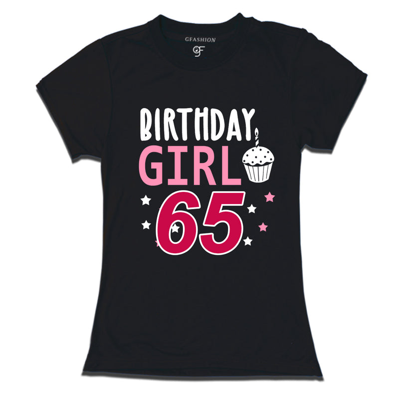 Birthday Girl t shirts for 65th year