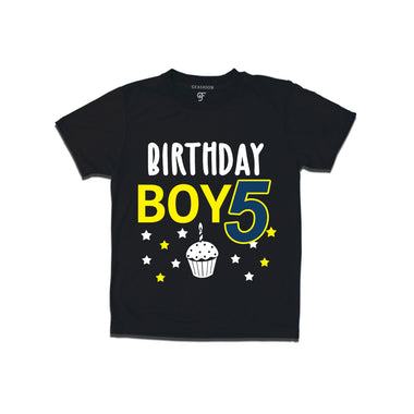 Birthday boy t shirts for 5th year