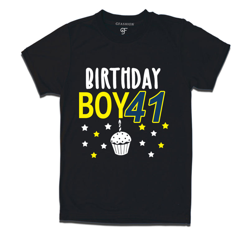 Birthday boy t shirts for 41st year