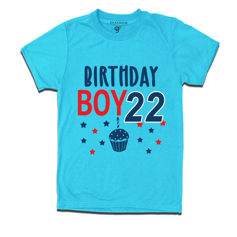 Birthday boy t shirts for 22nd year