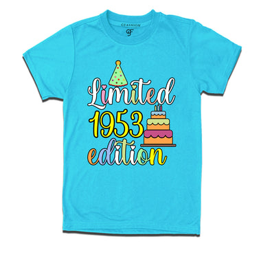 limited 1953 edition birthday t-shirts